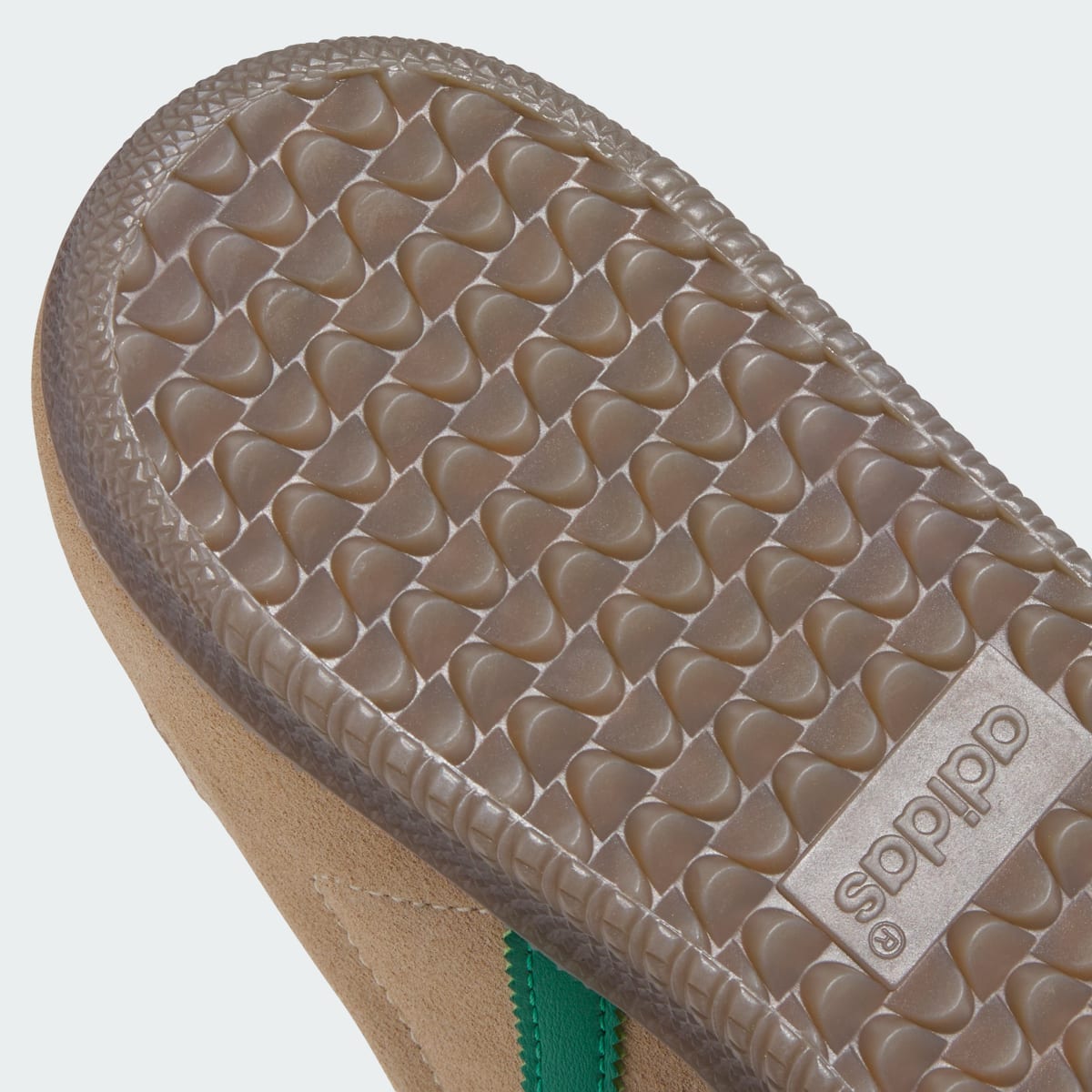 adidas Men's Samba ADV Shoes - Sand Strata / Court Green / Gum