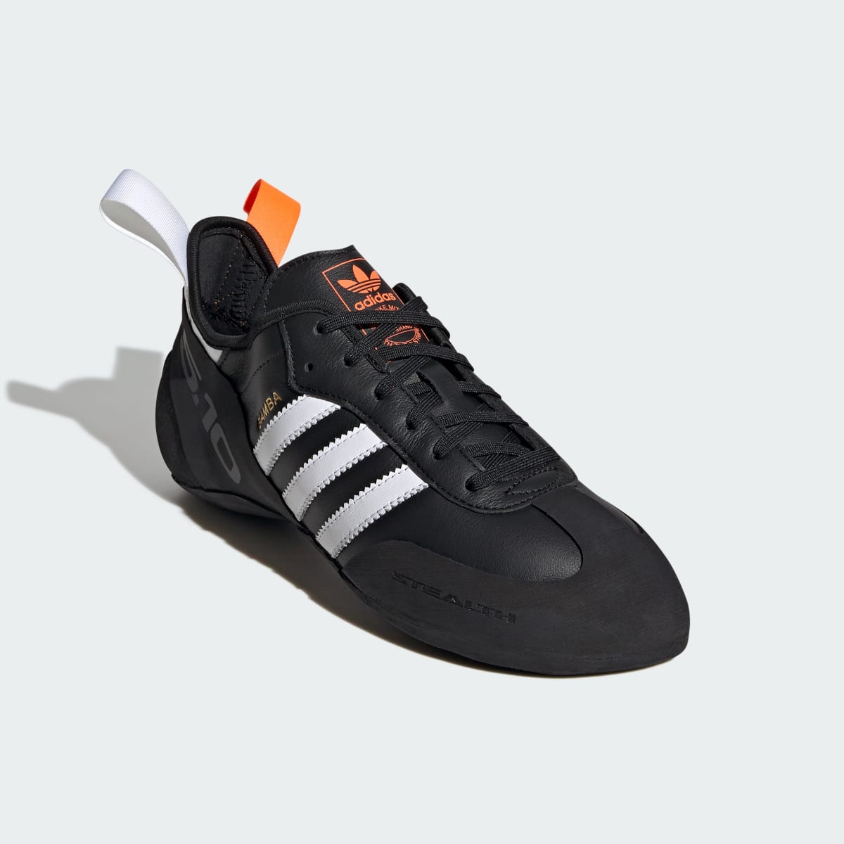 adidas Women's Samba Climbing Shoes - Core Black / Cloud White / Solar Orange