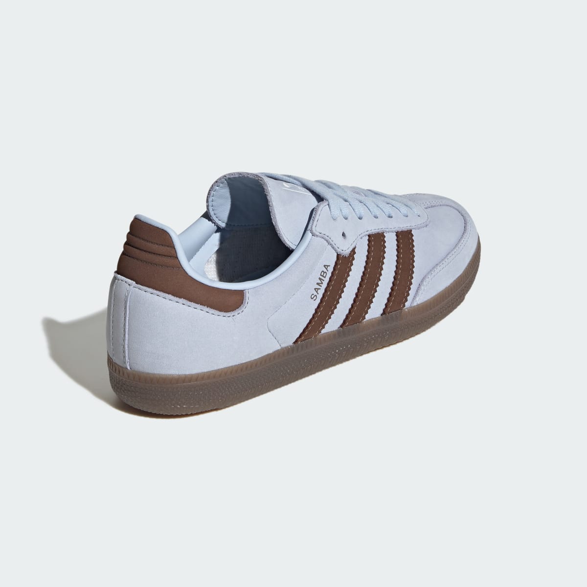 adidas Women's Samba OG Shoes - Crystal Sky / Earth Strata / Cloud White