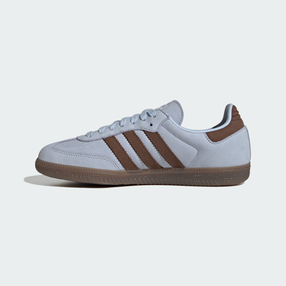 adidas Women's Samba OG Shoes - Crystal Sky / Earth Strata / Cloud White