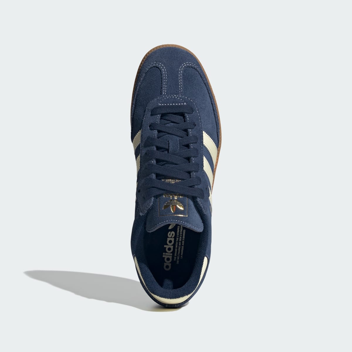 adidas Women's Samba OG Shoes - Night Indigo / Warm Vanilla / Gum