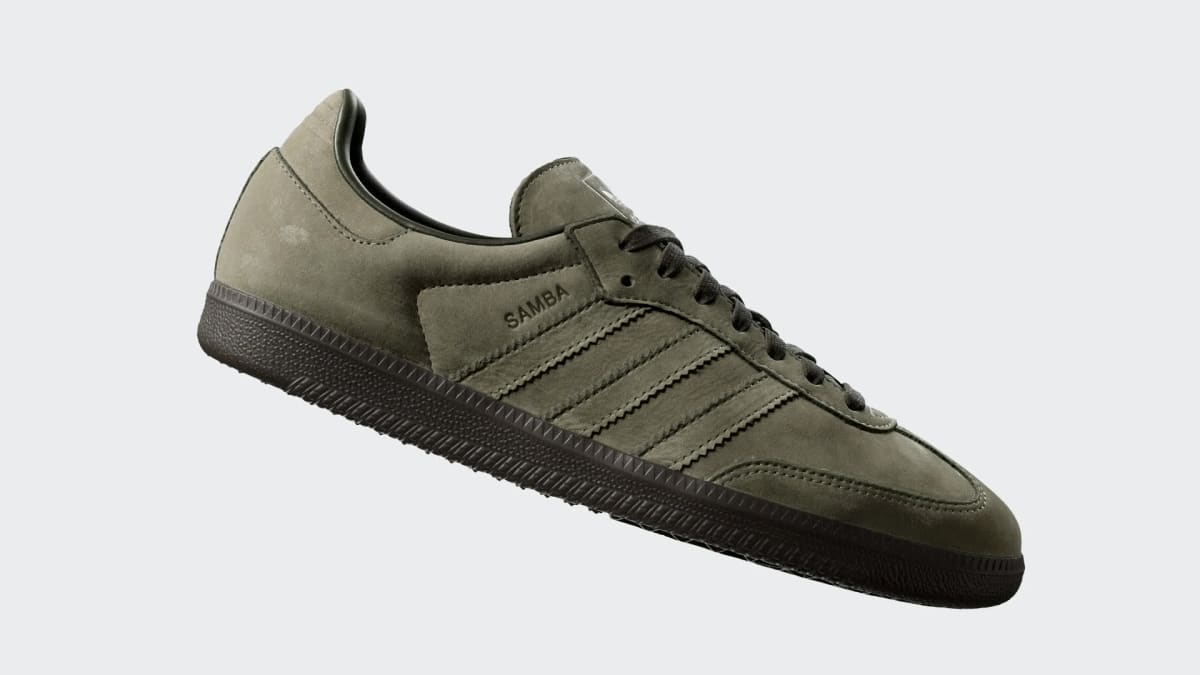 adidas Women's Samba OG Shoes - Clay / Shadow Olive / Gum