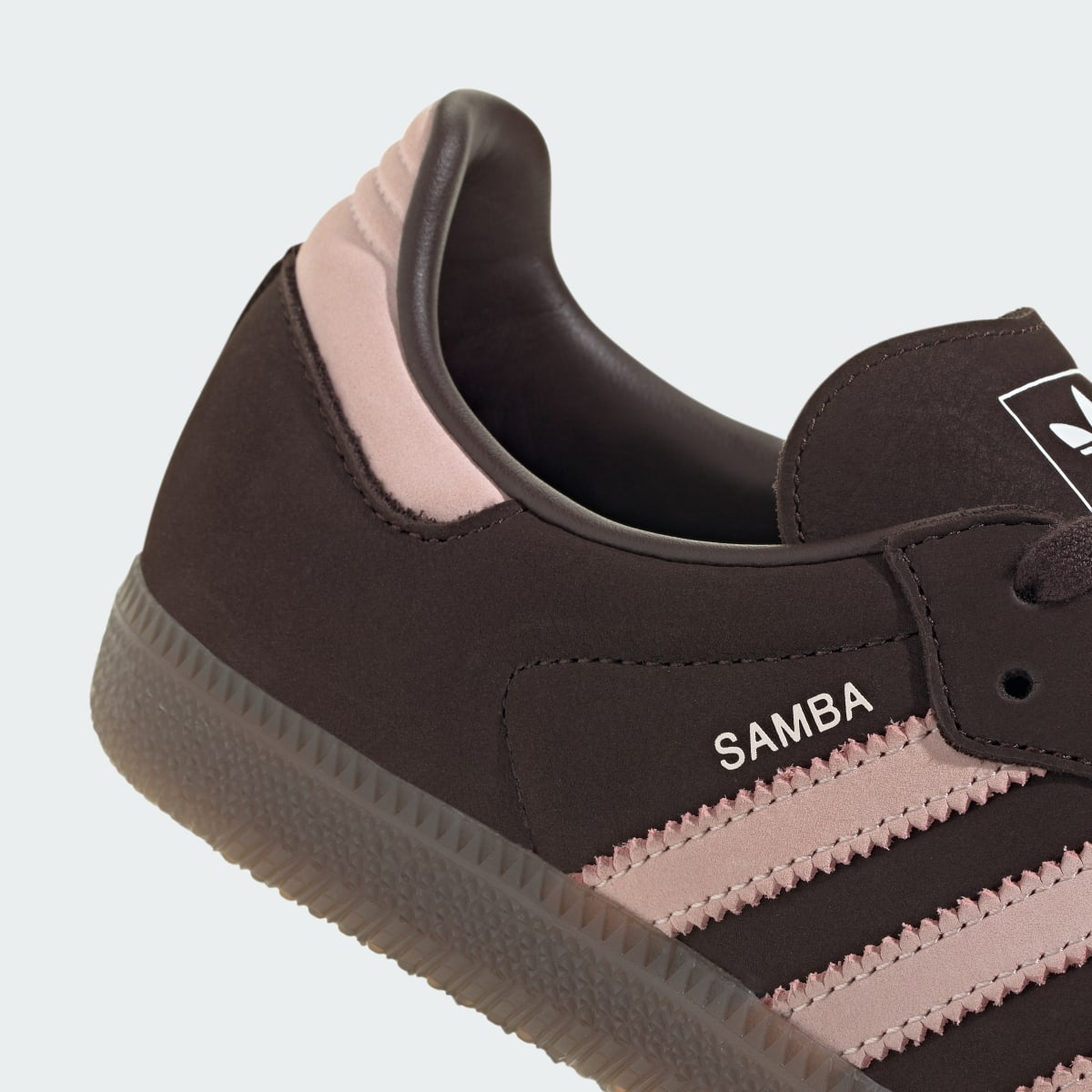 adidas Women's Samba OG Shoes - Aurora Coffee / Sandy Pink / Cloud White