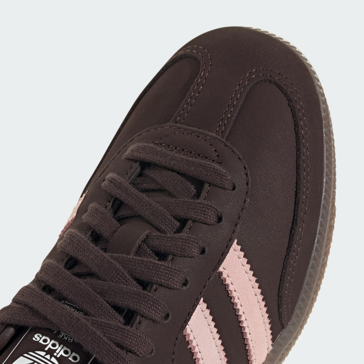 adidas Women's Samba OG Shoes - Aurora Coffee / Sandy Pink / Cloud White