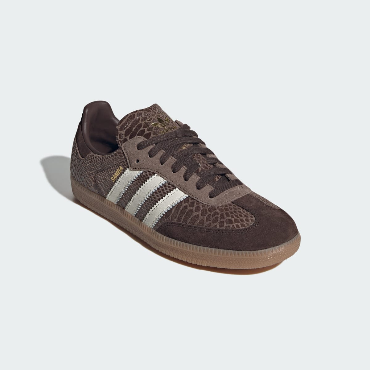 adidas Women's Samba OG Shoes - Earth Strata / Off White / Gum