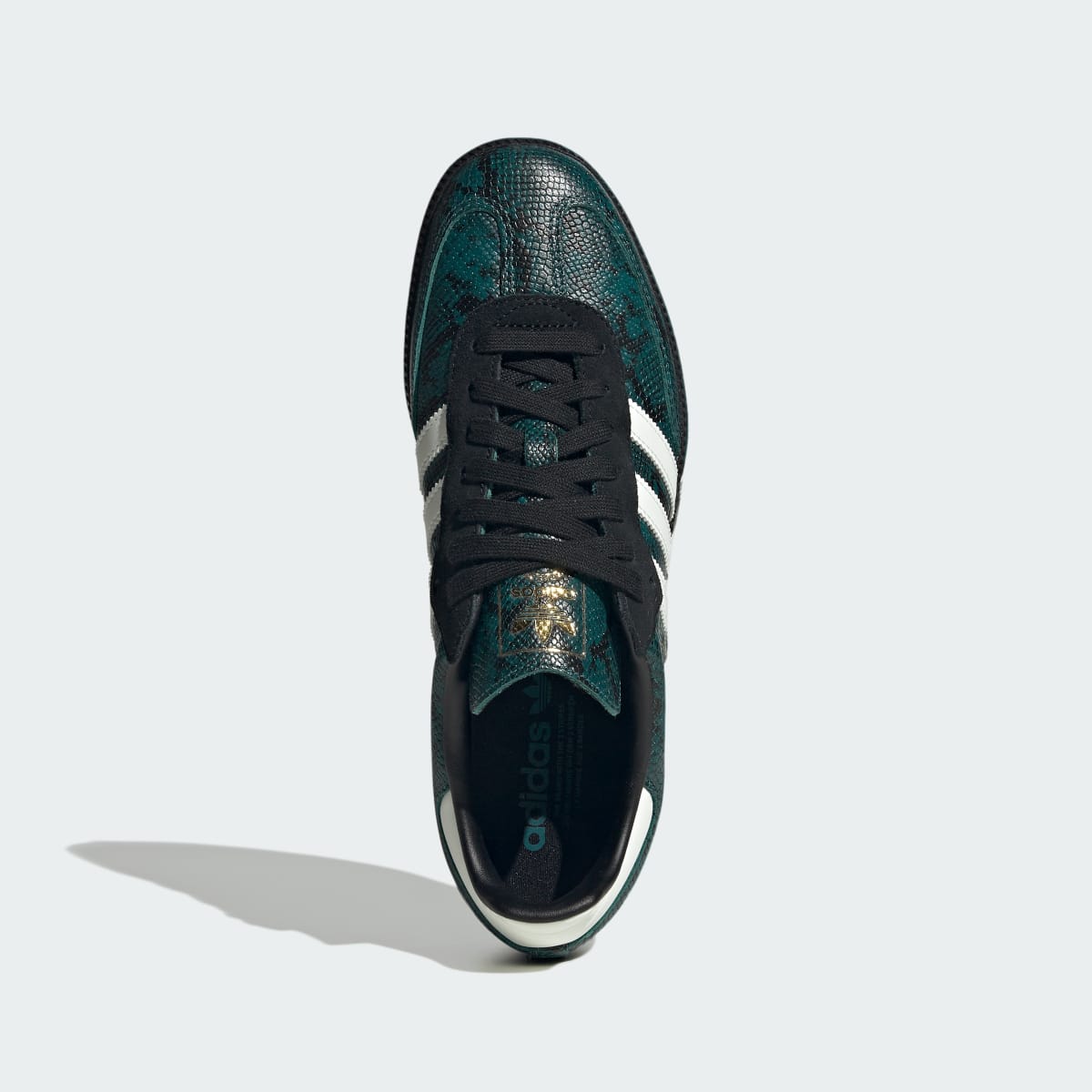 adidas Women's Samba OG Shoes - Rich Green / Off White / Core Black