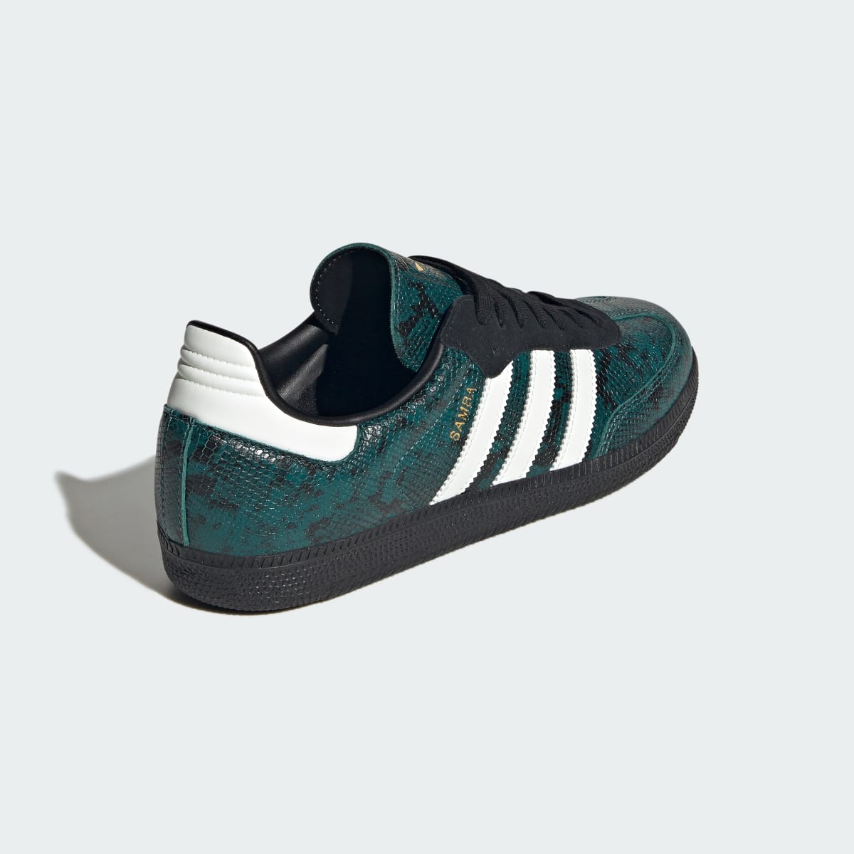 adidas Women's Samba OG Shoes - Rich Green / Off White / Core Black