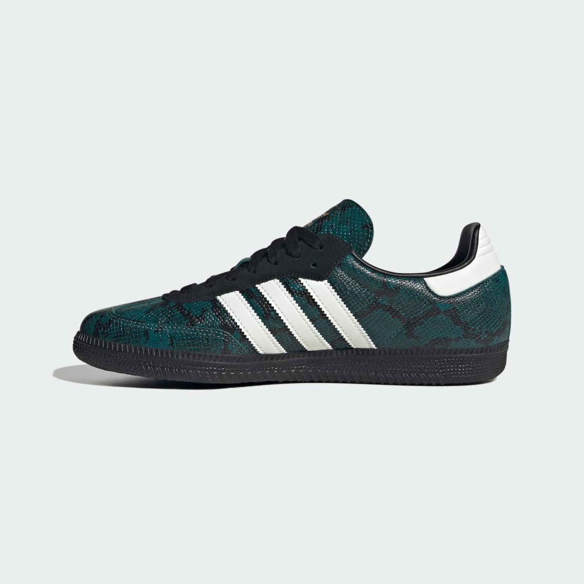 adidas Women's Samba OG Shoes - Rich Green / Off White / Core Black
