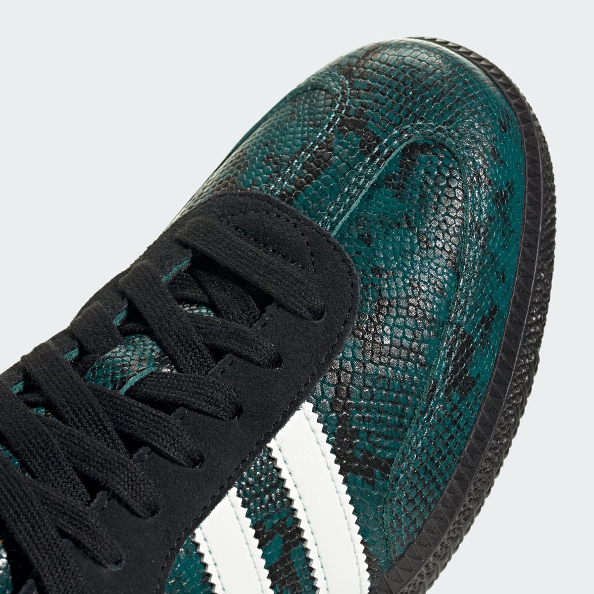 adidas Women's Samba OG Shoes - Rich Green / Off White / Core Black