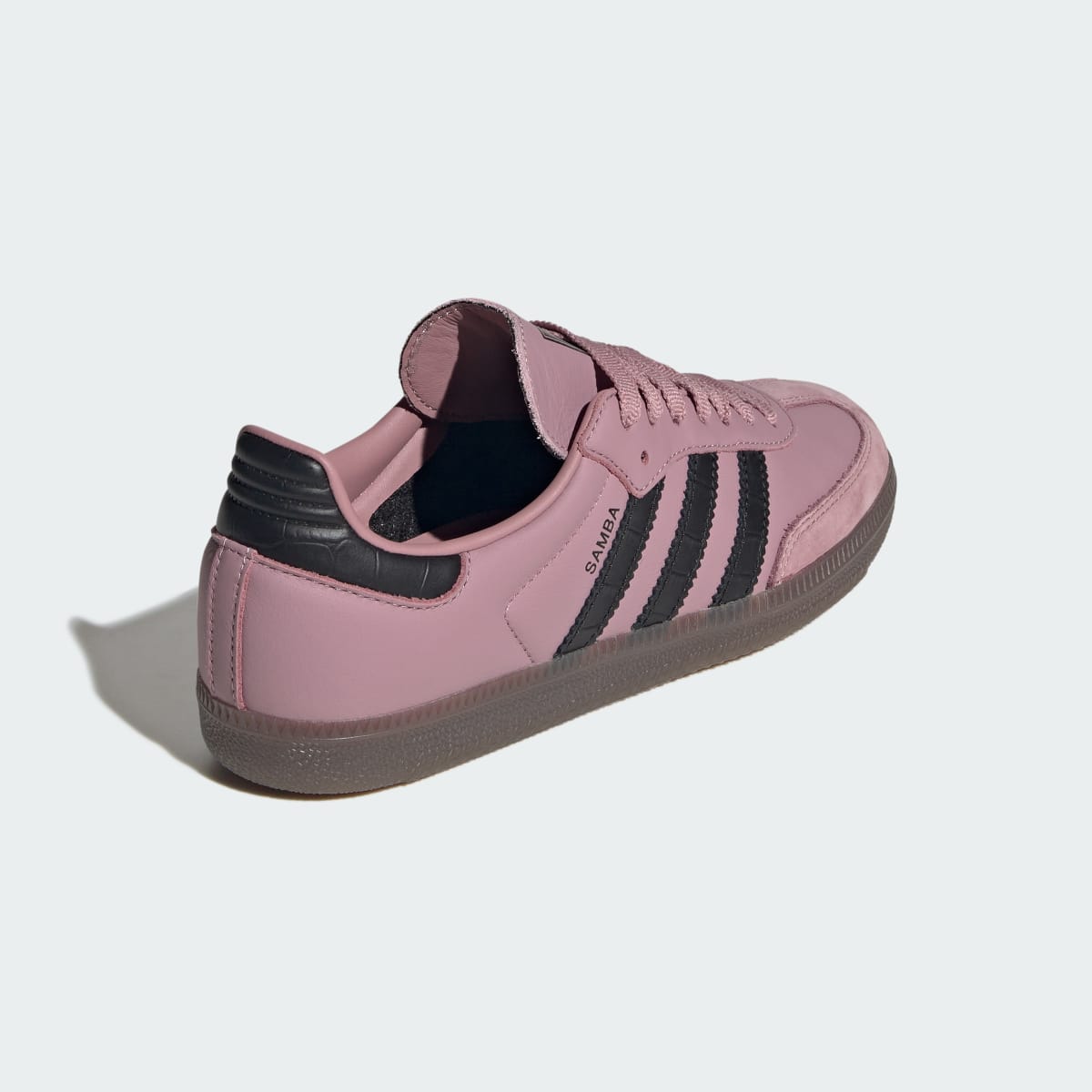 adidas Women's Samba OG Shoes - Magic Mauve / Core Black / Gum
