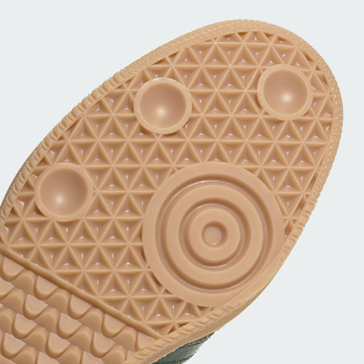 adidas Women's Samba OG Shoes - Cream White / Collegiate Green / Magic Beige