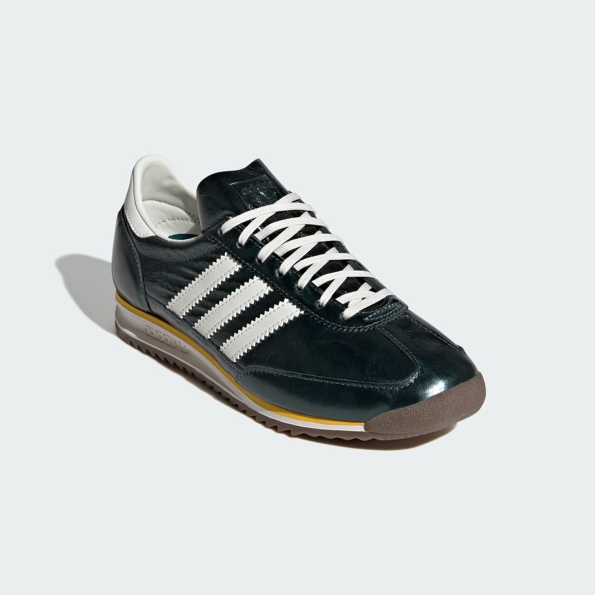 adidas Women's SL 72 OG Shoes - Rich Green / Off White / Gum