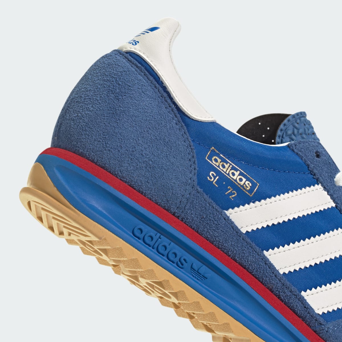 adidas Men's SL 72 RS Shoes - Blue / Core White / Better Scarlet