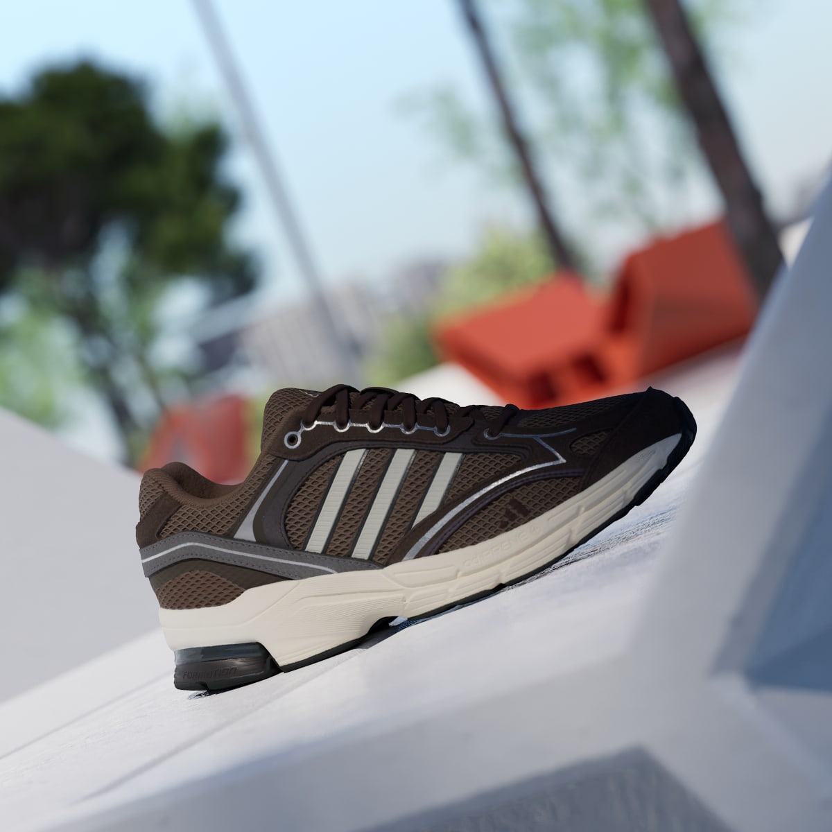 adidas Women's Spiritain 2000 Shoes - Earth Strata / Alumina / Dark Brown