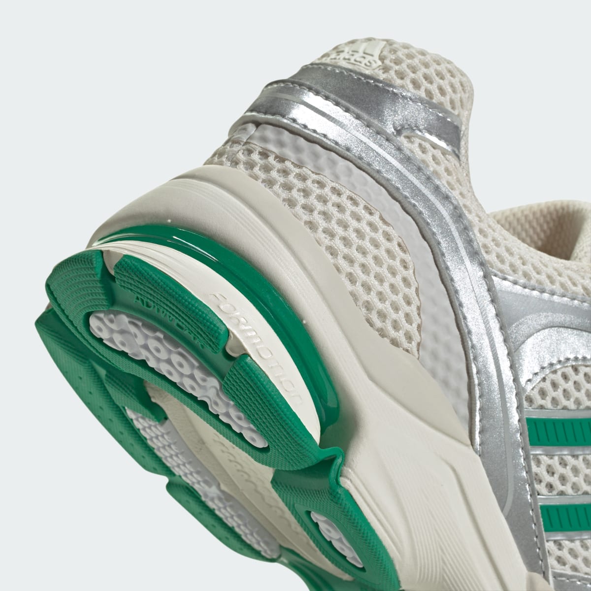 adidas Women's Spiritain 2000 Shoes - Chalk White / Silver Metallic / Court Green