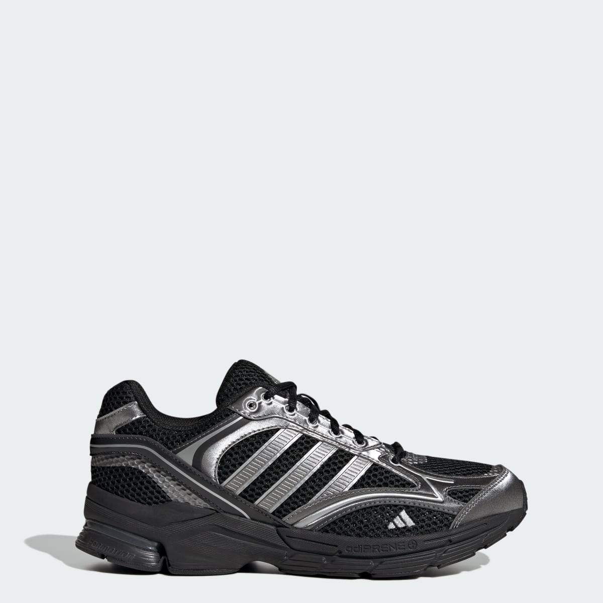 adidas Women's Spiritain 2000 Shoes - Core Black / Iron Metallic / Matte Silver