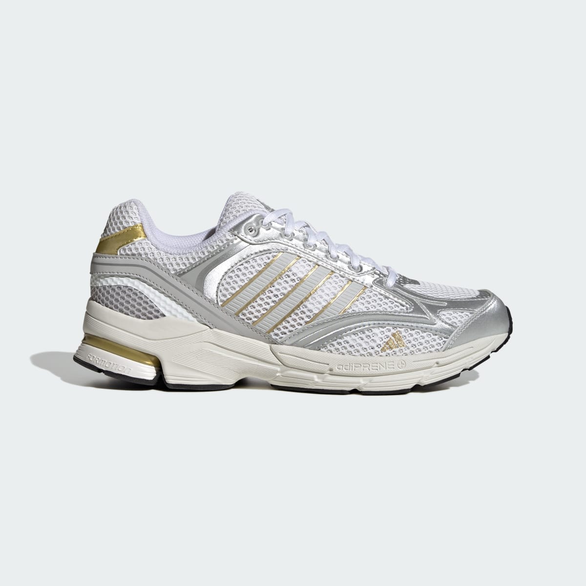 adidas Women's Spiritain 2000 Shoes - Cloud White / Light Solid Grey / Gold Metallic