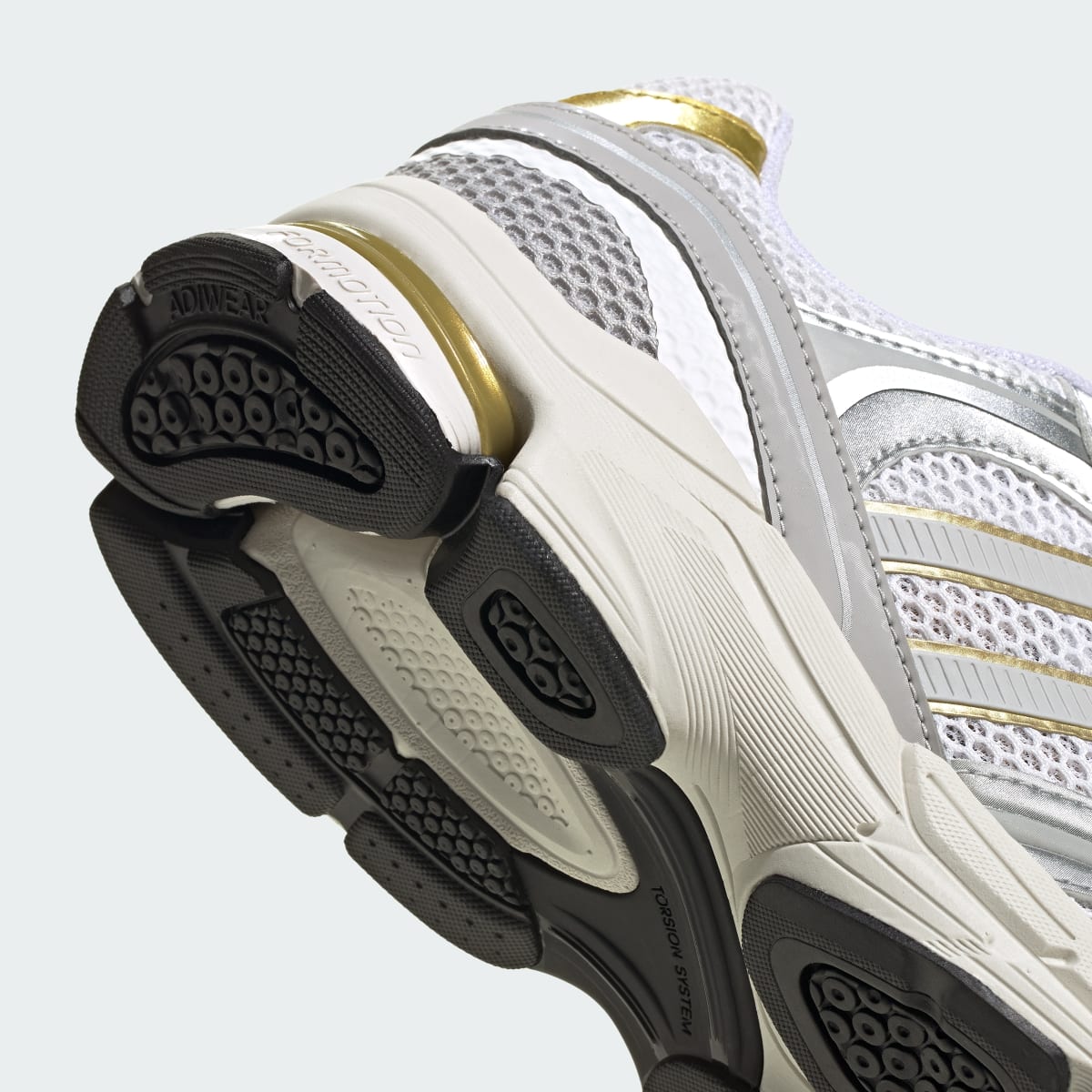adidas Women's Spiritain 2000 Shoes - Cloud White / Light Solid Grey / Gold Metallic