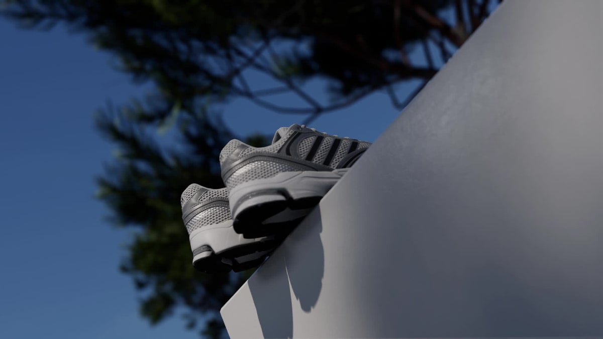 adidas Women's Spiritain 2000 Shoes - Cloud White / Silver Metallic / Core Black