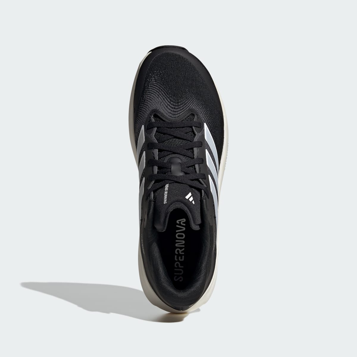 adidas Men's Supernova Rise 3 Wide Running Shoes - Core Black / Cloud White / Core Black