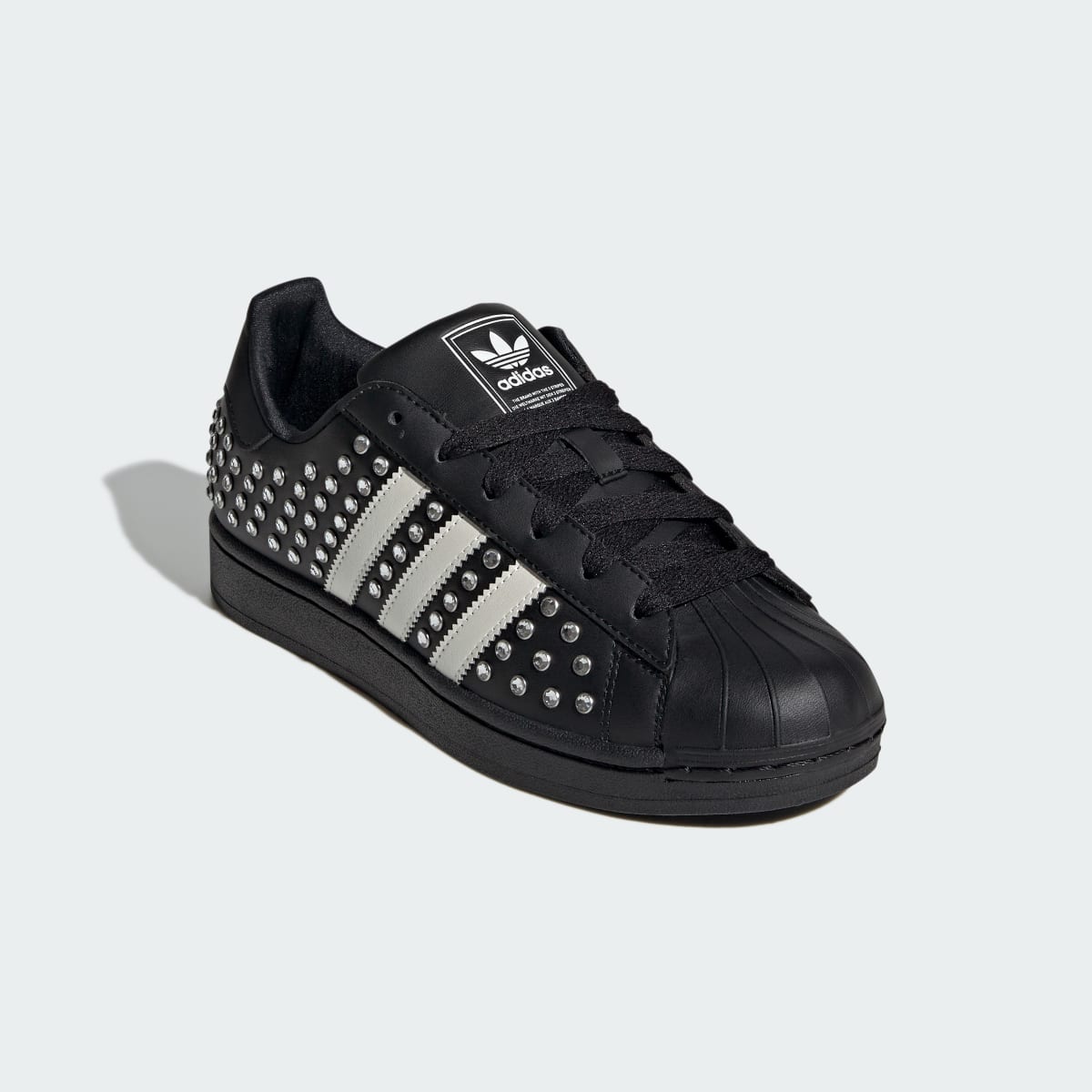 adidas Women's Superstar II Shoes - Core Black / Zero Metalic / Core Black