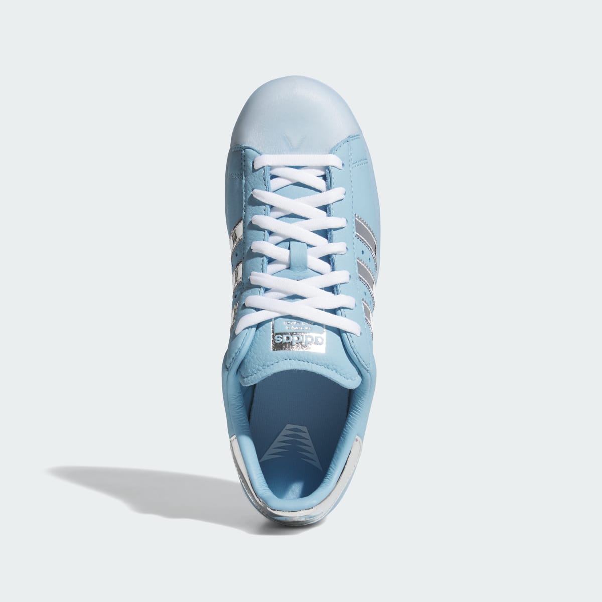 adidas Women's Superstar II Shoes - Clear Blue / Tech Grey Metallic / Cloud White