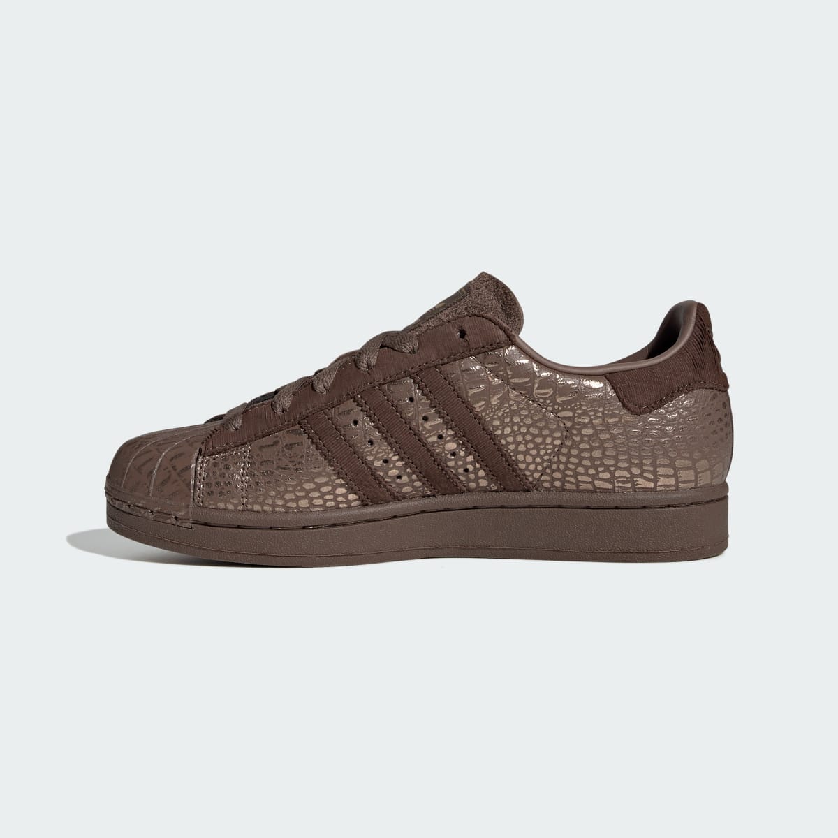 adidas Women's Superstar II Shoes - Earth Strata / Earth Strata / Gold Metallic