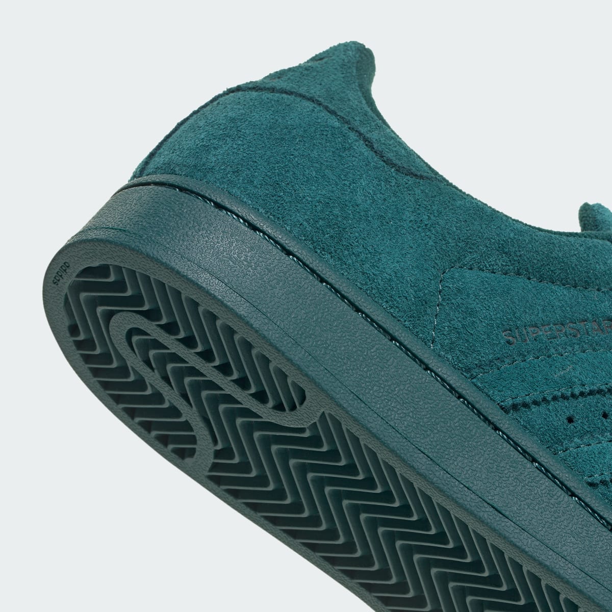 adidas Women's Superstar II Shoes - Rich Green / Rich Green / Core Black
