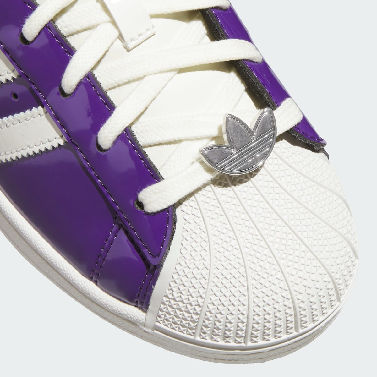 adidas Women's Superstar II Shoes - Violet / Off White / Supplier Colour