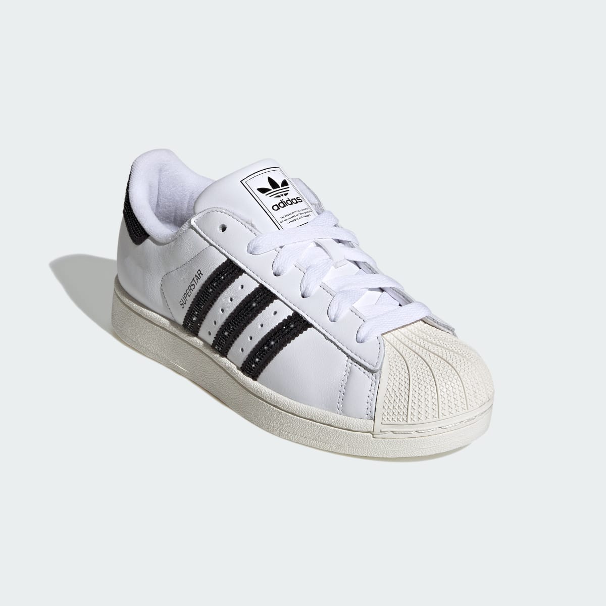 adidas Women's Superstar II Shoes - Cloud White / Core Black / Off White