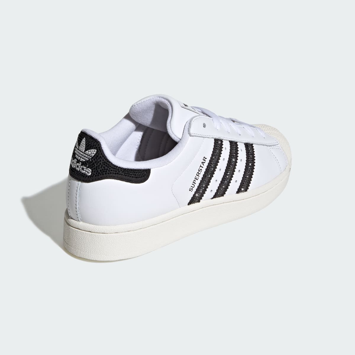adidas Women's Superstar II Shoes - Cloud White / Core Black / Off White