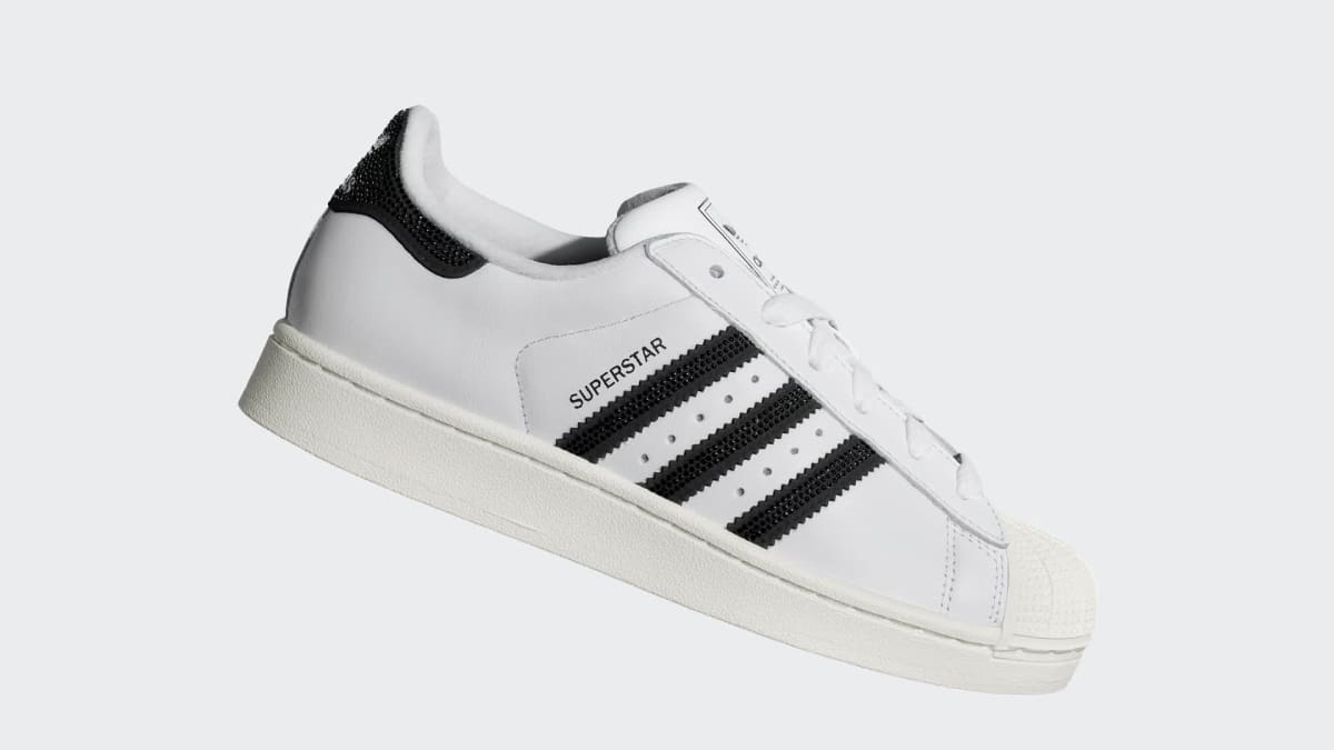 adidas Women's Superstar II Shoes - Cloud White / Core Black / Off White