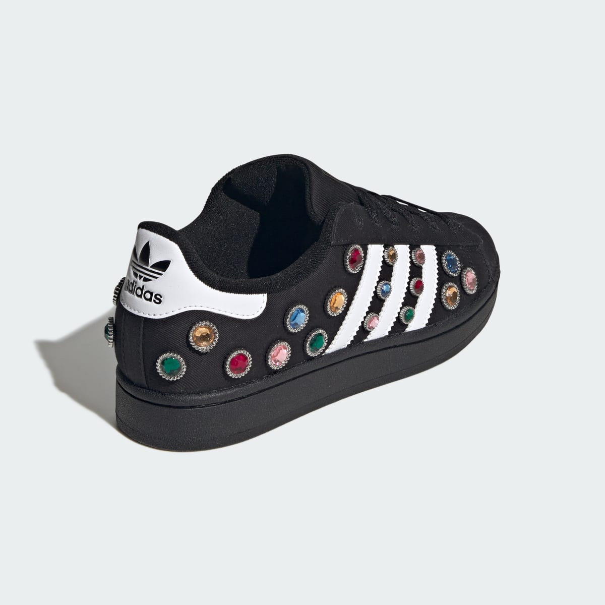 adidas Women's Superstar II W - Core Black / Cloud White / Gold Metallic