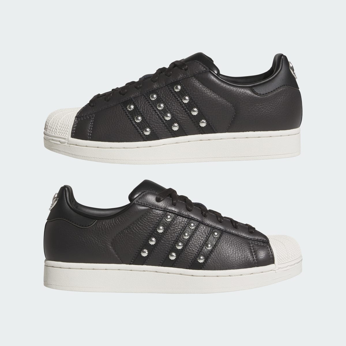 adidas Women's Superstar II shoes - Utility Black / Core Black / Off White