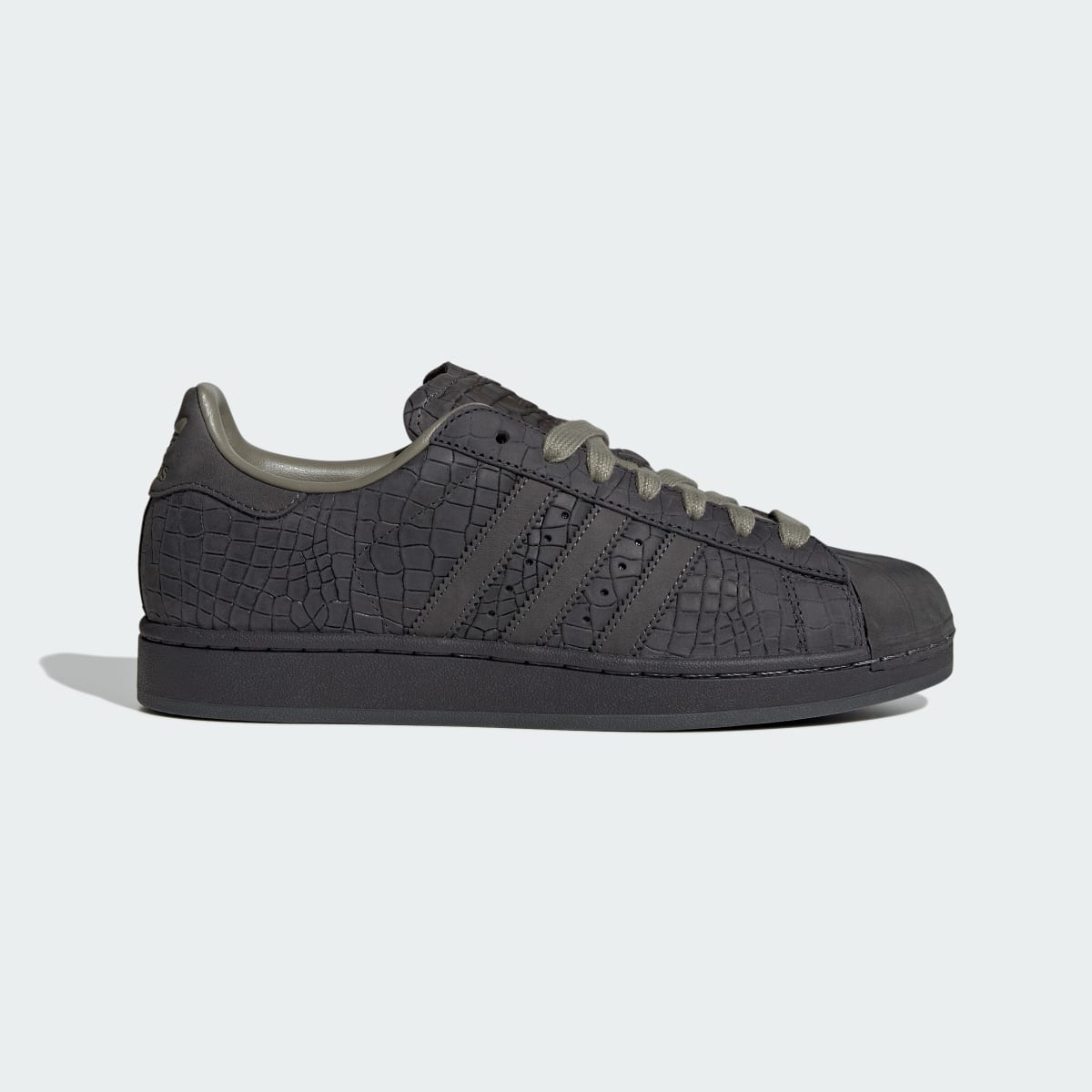adidas Men's Superstar II shoes - Utility Black / Grey Six / Clay