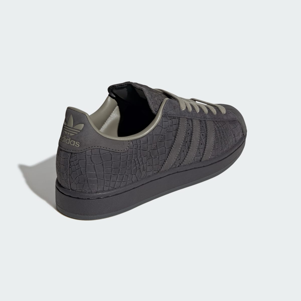 adidas Men's Superstar II shoes - Utility Black / Grey Six / Clay