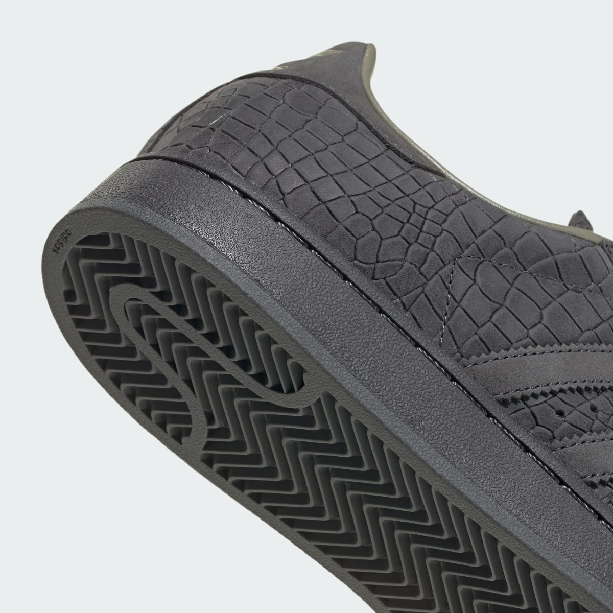 adidas Men's Superstar II shoes - Utility Black / Grey Six / Clay