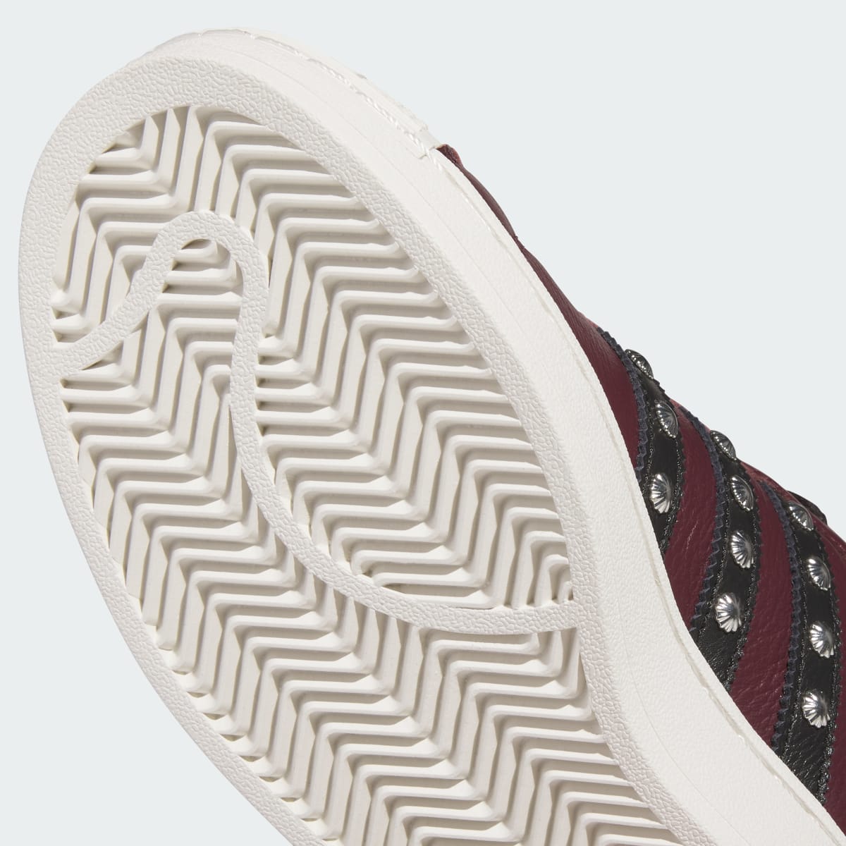adidas Women's Superstar II shoes - Maroon / Core Black / Off White