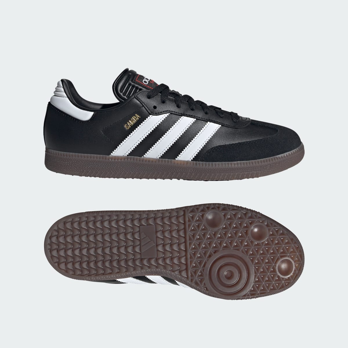 adidas Women's Samba Indoor Soccer Shoes - Core Black / Cloud White / Vivid Red