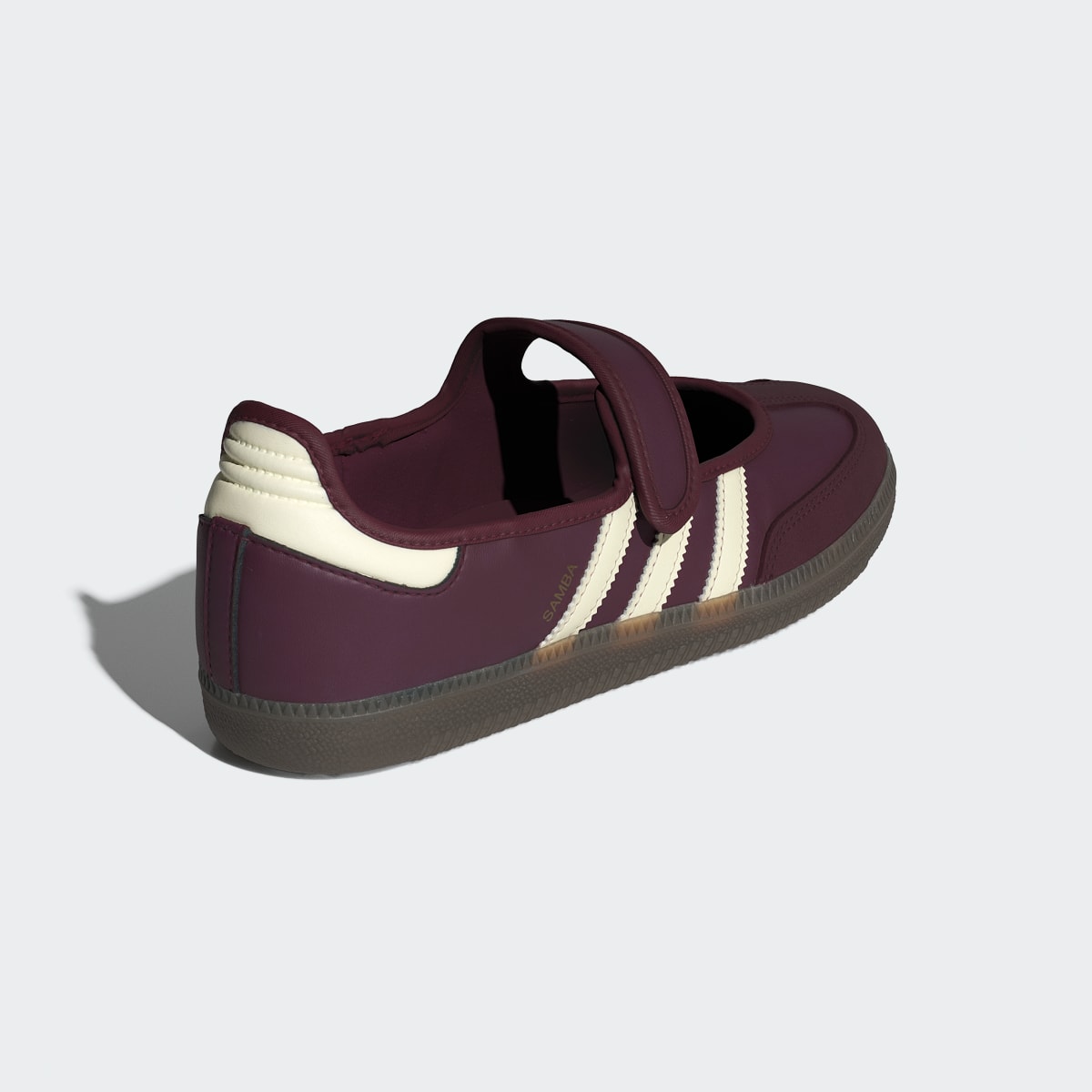 adidas Women's Samba Jane Shoes - Maroon / Cream White / Gold Metallic