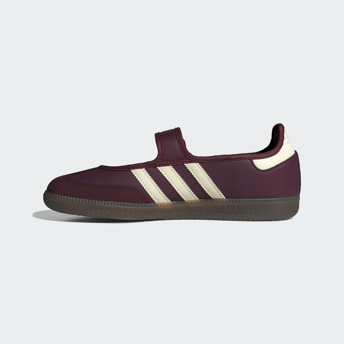 adidas Women's Samba Jane Shoes - Maroon / Cream White / Gold Metallic