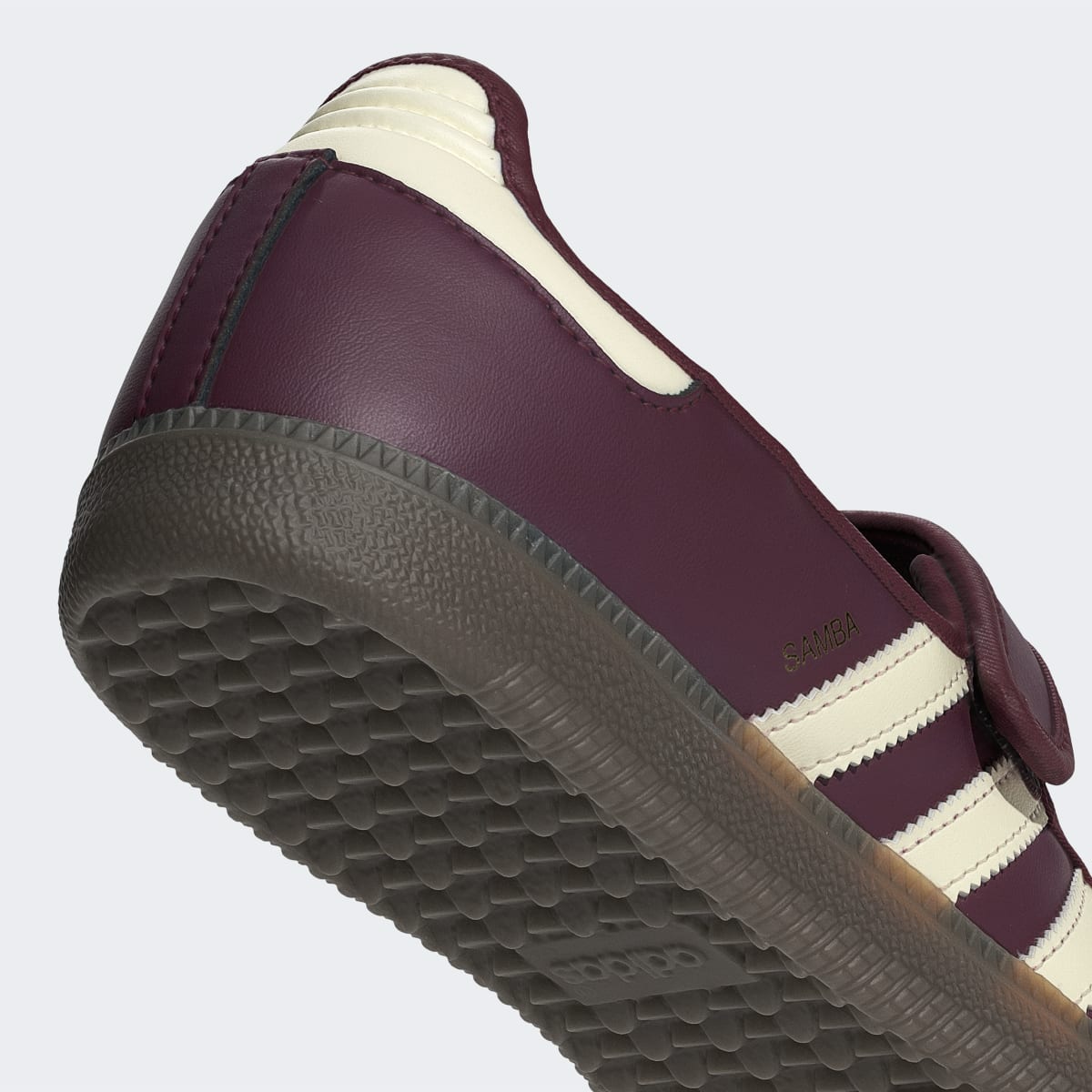 adidas Women's Samba Jane Shoes - Maroon / Cream White / Gold Metallic