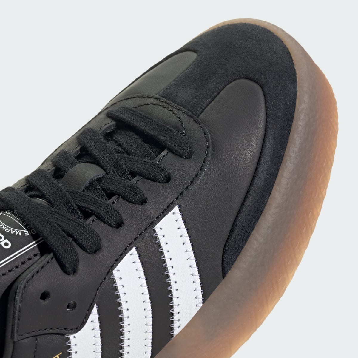 adidas Women's Sambae Shoes - Core Black / Cloud White / Gold Metallic