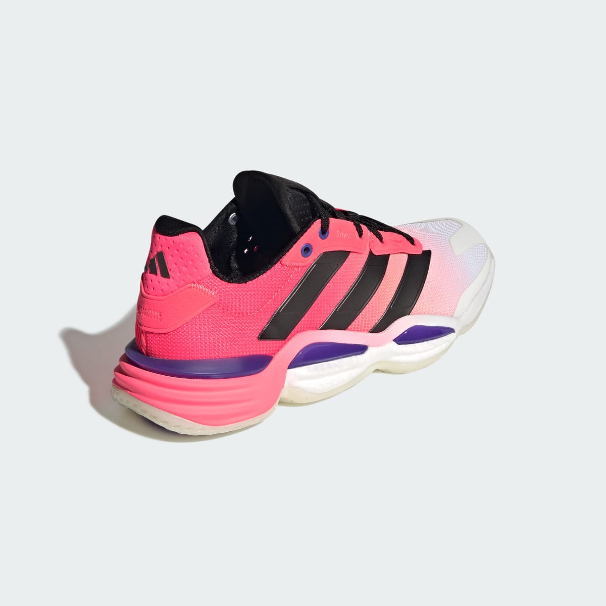 adidas Men's Stabil 16 Indoor Shoes - Solar Turbo / Trace Grey Metallic / Core Black