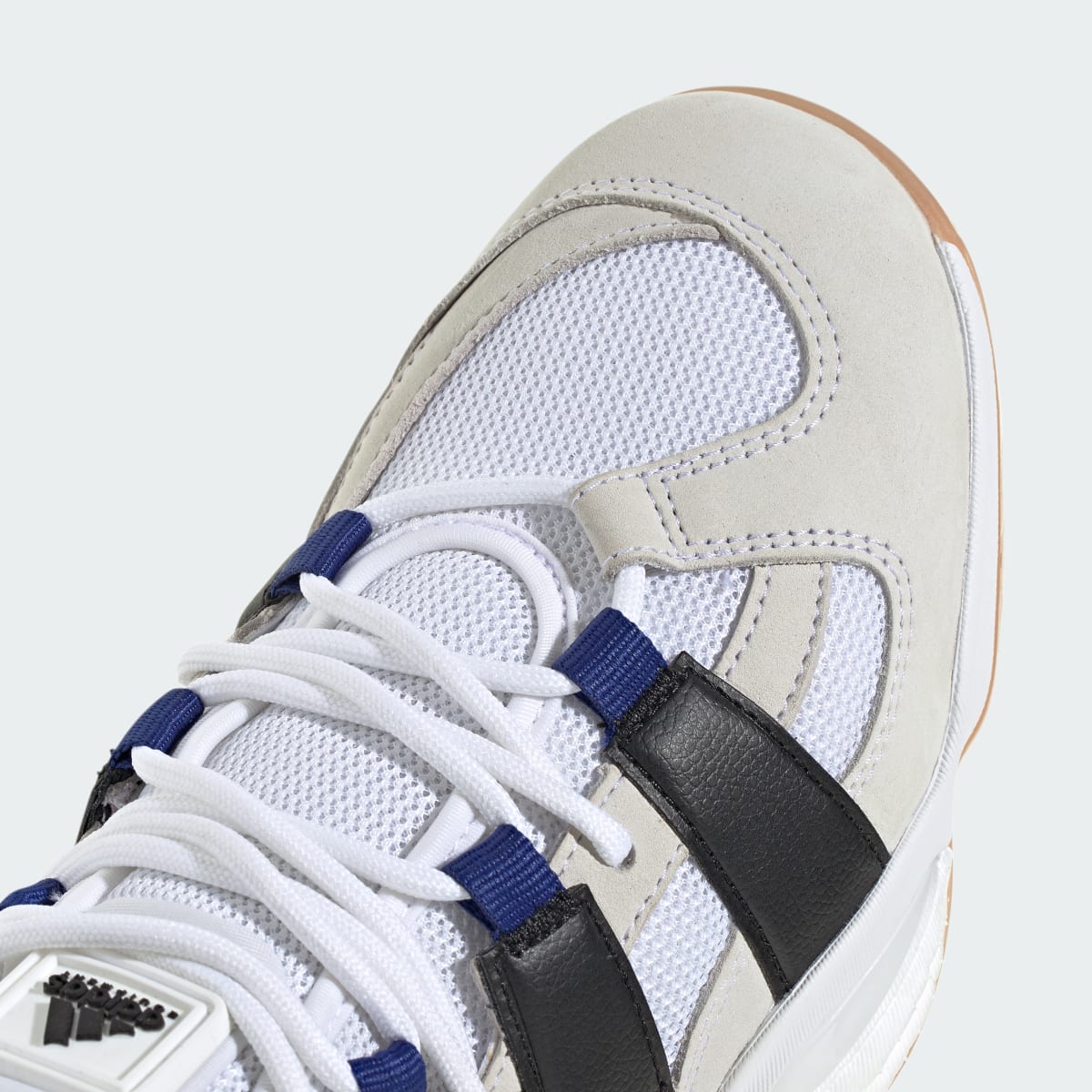 adidas Men's Stabil Shoes - Cloud White / Core Black / Semi Lucid Blue