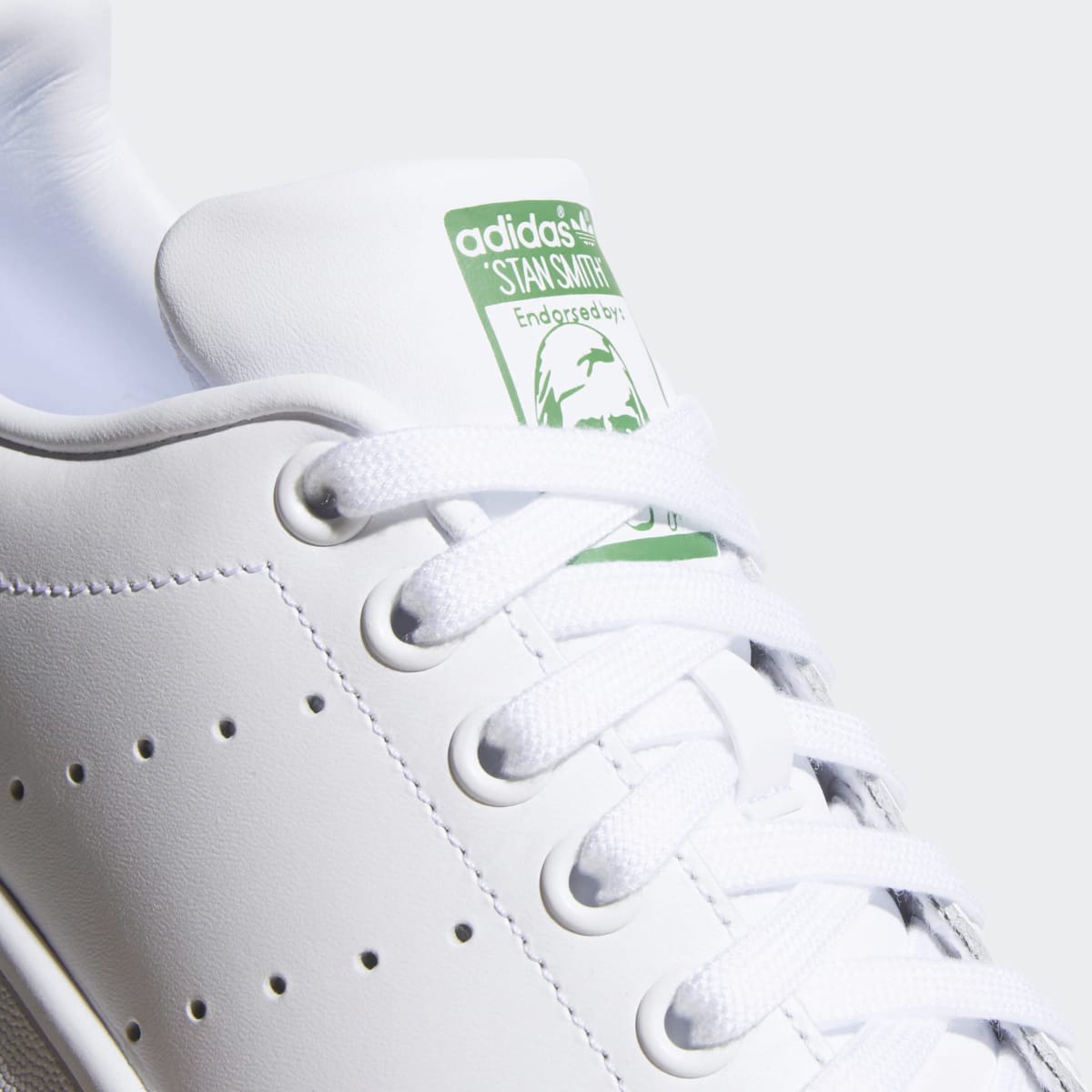 adidas Women's Stan Smith Shoes - Cloud White / Cloud White / Green