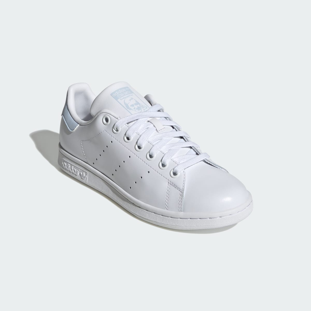 adidas Women's Stan Smith Shoes - Cloud White / Cloud White / Crystal Sky