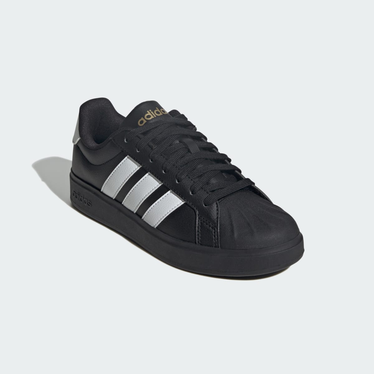 adidas Women's Streettalk - Core Black / Cloud White / Gold Metallic