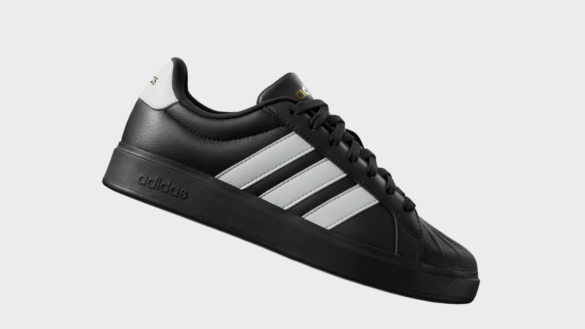 adidas Women's Streettalk - Core Black / Cloud White / Gold Metallic