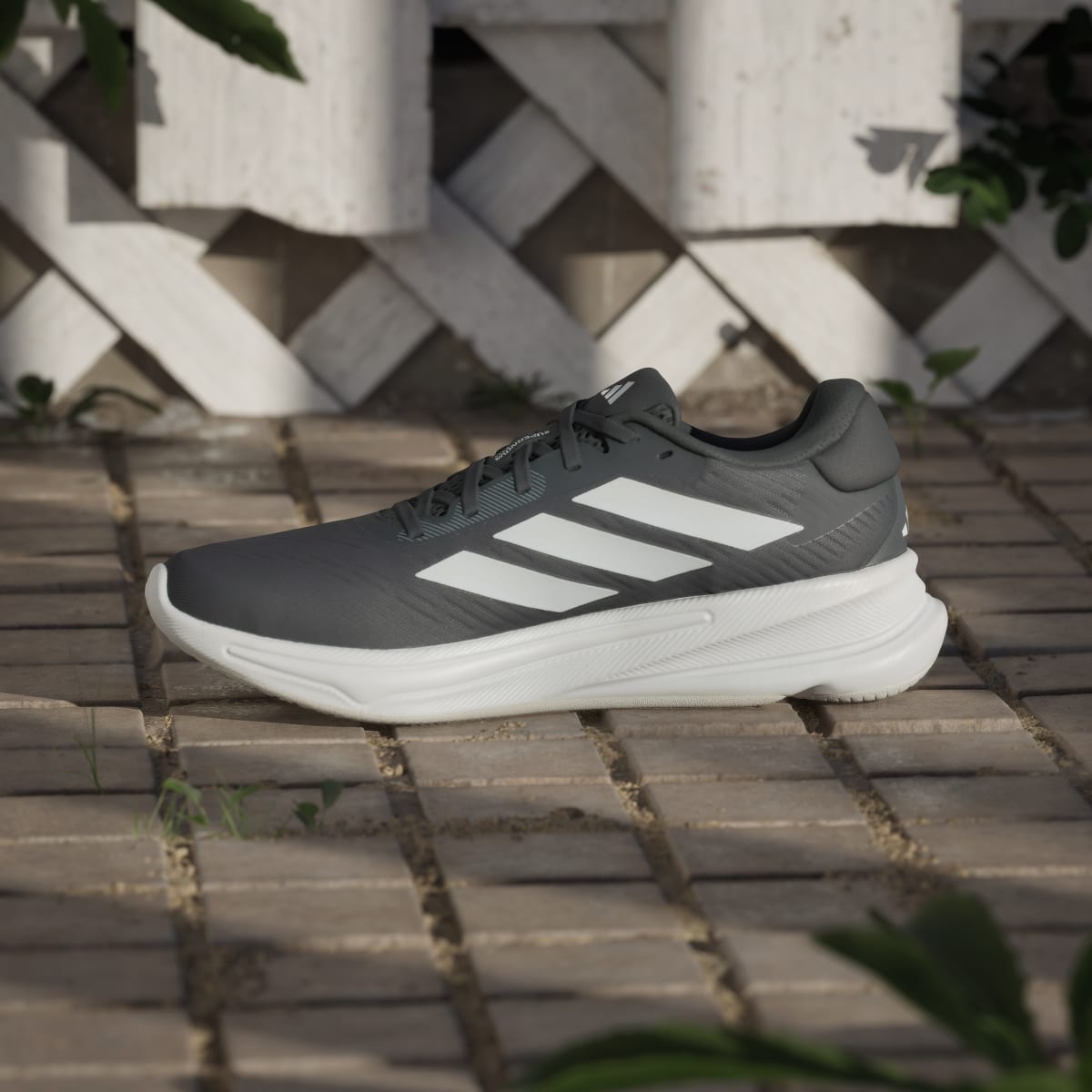 adidas Men's Supernova Ease Shoes - Core Black / Cloud White / Charcoal